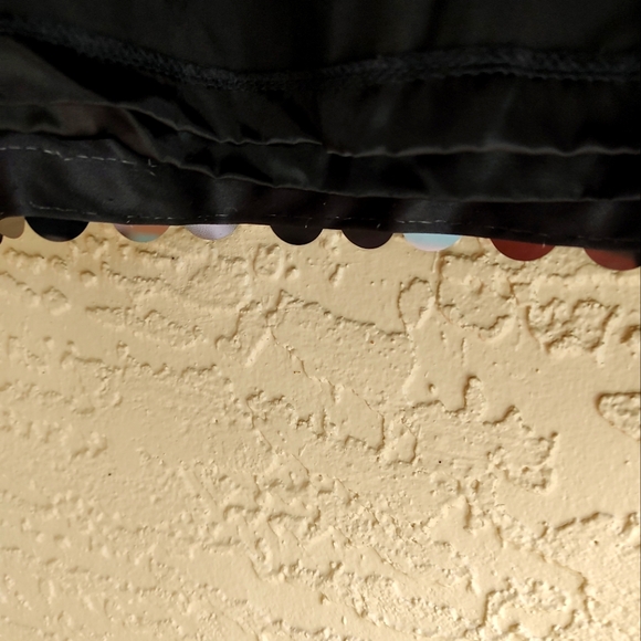 Moda Black shiny embellished mini - Picture 2 of 4